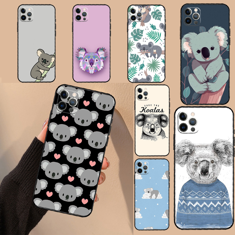 Phone Cases Australia - Cute Australia Koala Art Phone Case