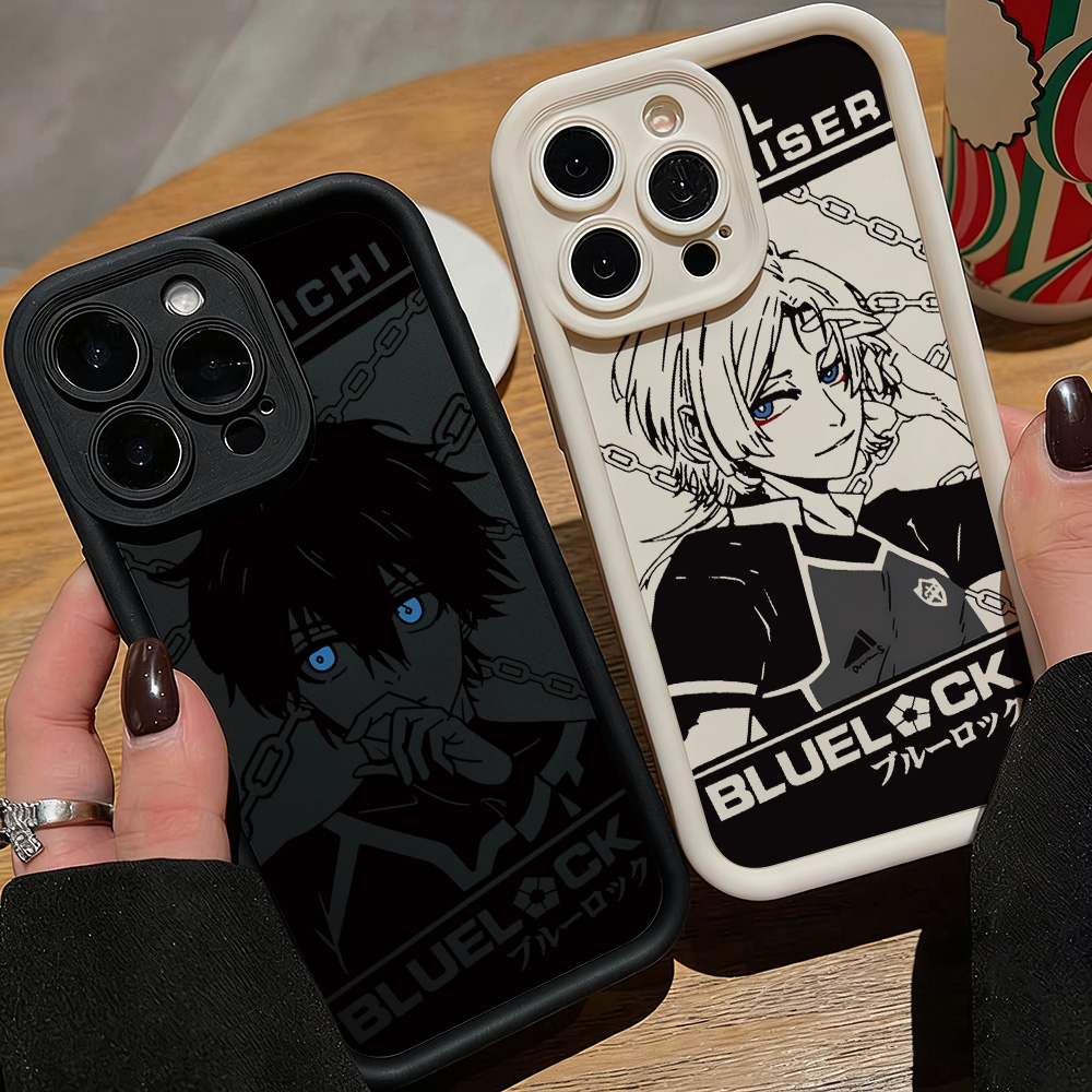 Phone Cases Quad Lock - Anime Blue Locks Cool Phone Case