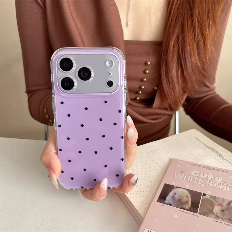 Korean Ins Girl Simple Purple  - Phone Cases Purple review and price