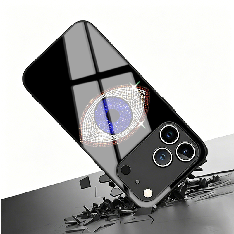Vogue Dark Blue Eyes Tempered  - Phone Cases Vogue review and price