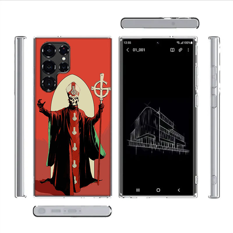 Ghost Heavy Metal Band Capa Ph - Phone Cases Shein review and price