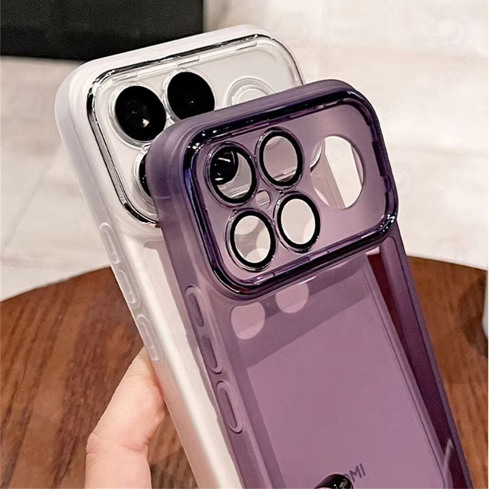Simple With Lens Protect Film  - Transparent Thin Case review and price