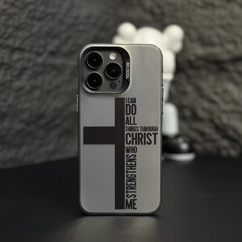 Anti Fingerprint Cross Bible P - Phone Cases For Iphone 13 review and price