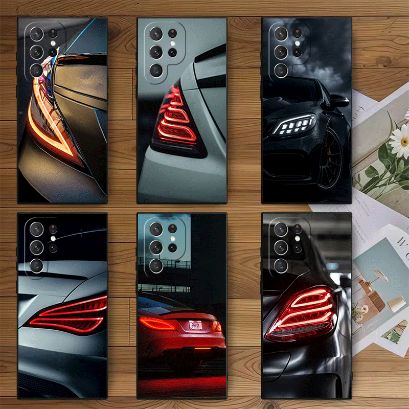 Sports Car Cool Taillight Soft - Phone Cases Shein review and price