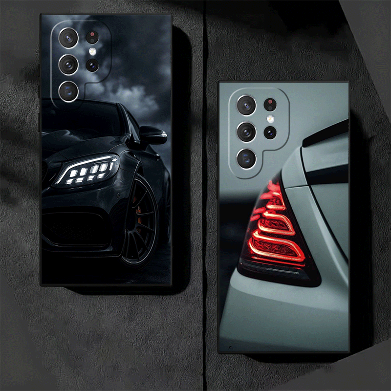 Sports Car Cool Taillight Soft - Phone Cases Shein review and price