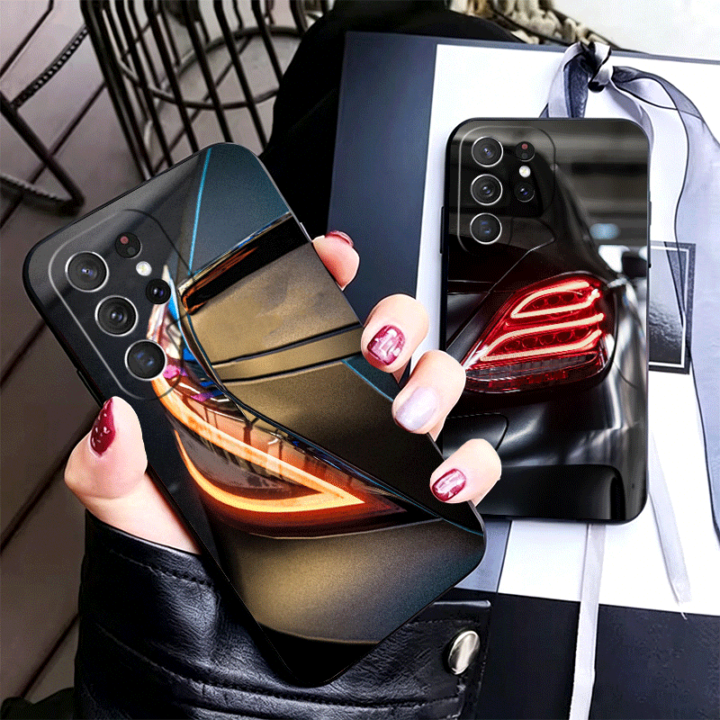 Sports Car Cool Taillight Soft - Phone Cases Shein review and price