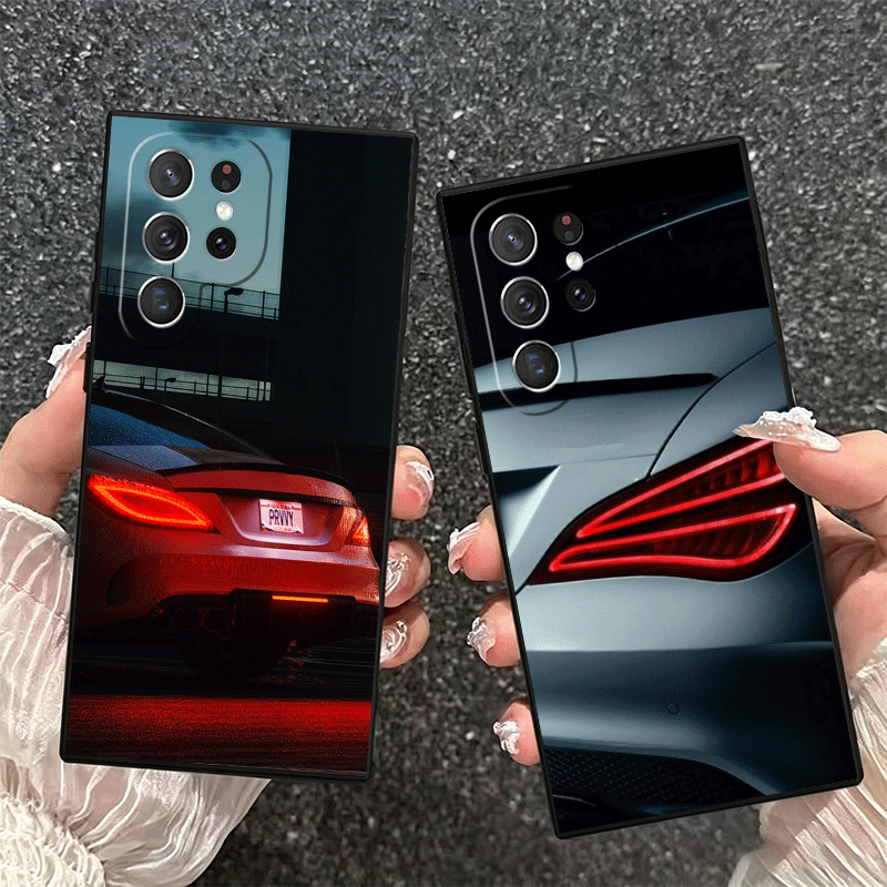 Sports Car Cool Taillight Soft - Phone Cases Shein review and price
