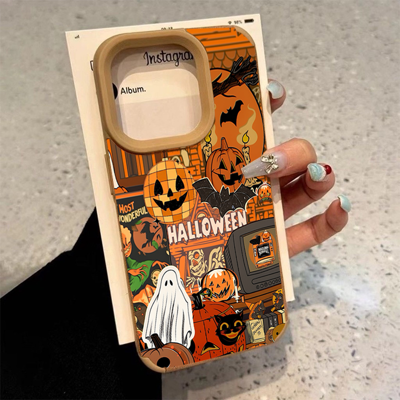 Halloween Pumpkin Type Ghost P - Phone Cases For Iphone 13 review and price