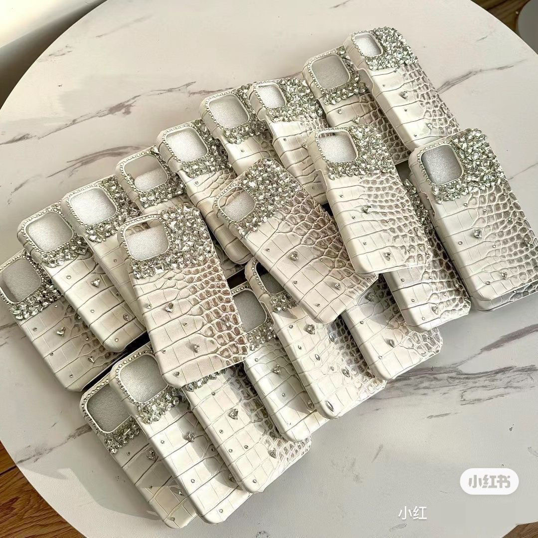 Crocodile leather diamond mobi - Phone Cases Australia review and price