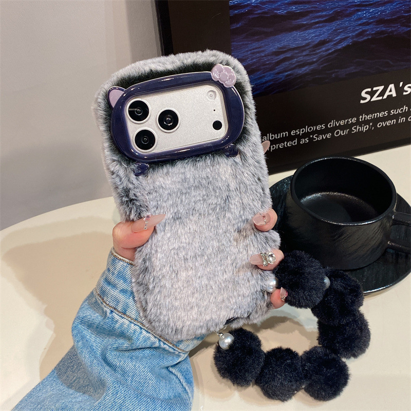 Luxury Solid Colors Furry Plus - Phone Cases For Iphone 13 review and price