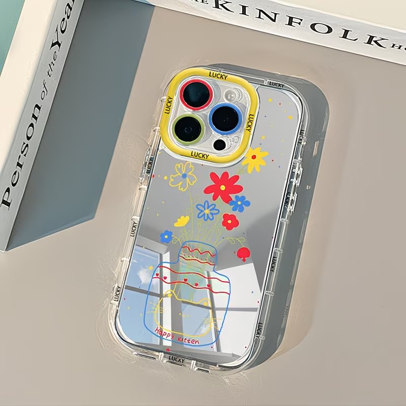 Summer Daisy Cat Vase Design M - Phone Cases Xr Iphone review and price