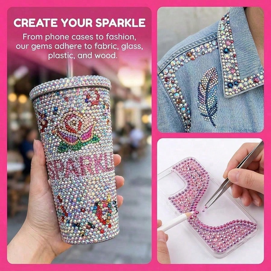 3mm 24-Color Bedazzling Kit Ab - Phone Cases Europe review and price