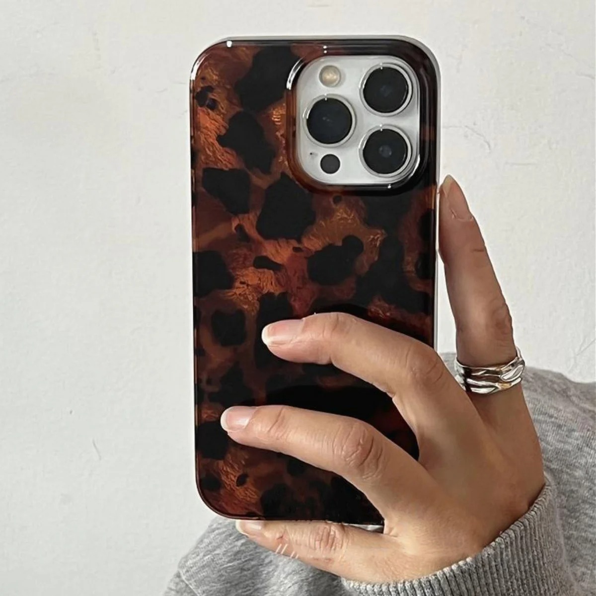 Retro Amber Texture Laser Phon - Phone Cases Xr Iphone review and price