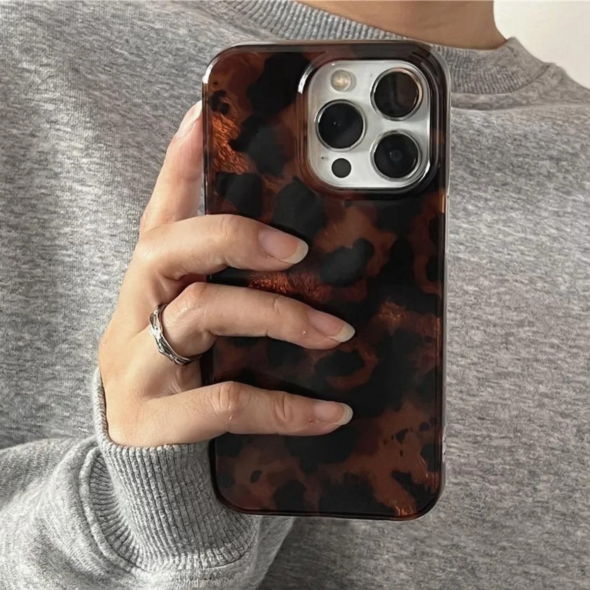 Retro Amber Texture Laser Phon - Phone Cases Xr Iphone review and price