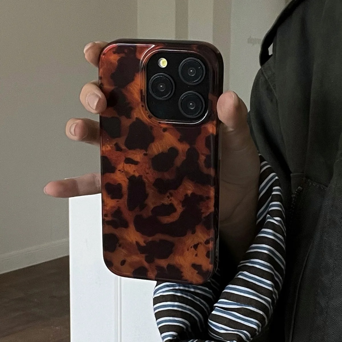 Retro Amber Texture Laser Phon - Phone Cases Xr Iphone review and price