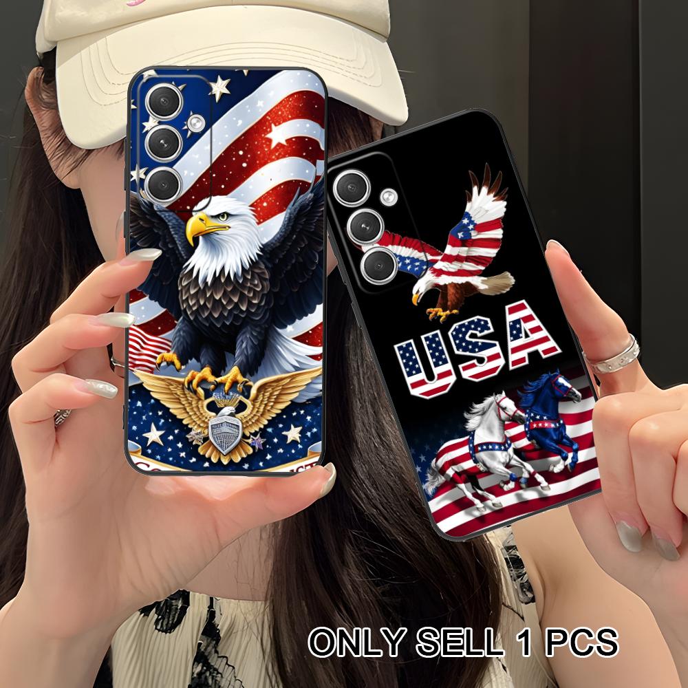 USA America Flag Matte TPU Mob - Phone Cases Usa review and price