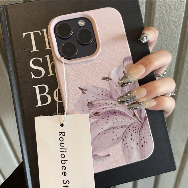Purple Lily Flower Phone Case  - Phone Cases Purple review and price