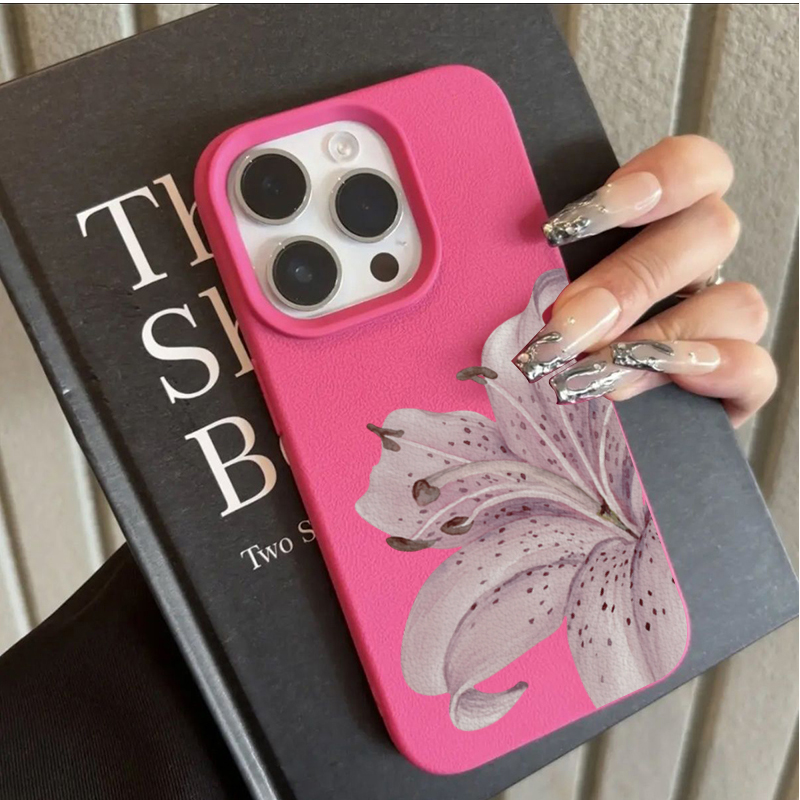 Purple Lily Flower Phone Case  - Phone Cases Purple review and price