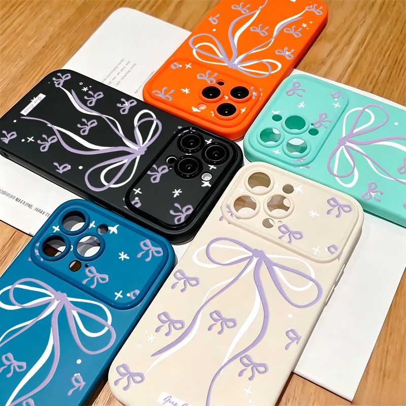 Large Purple Bow Star Doodle P - Phone Cases Purple review and price