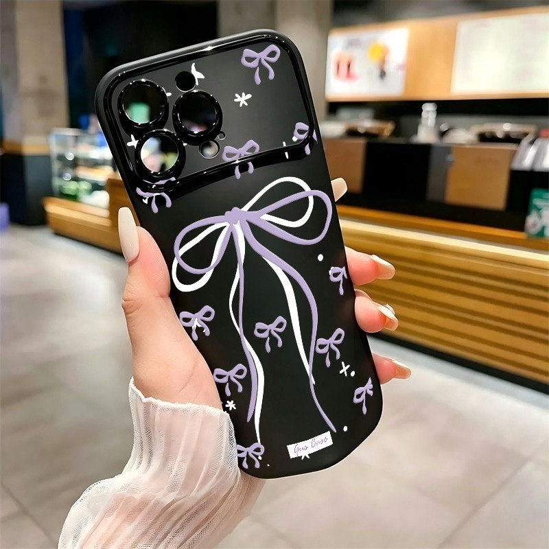 Large Purple Bow Star Doodle P - Phone Cases Purple review and price