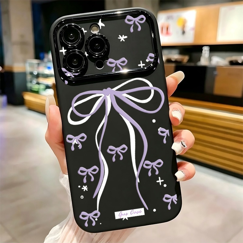 Large Purple Bow Star Doodle P - Phone Cases Purple review and price