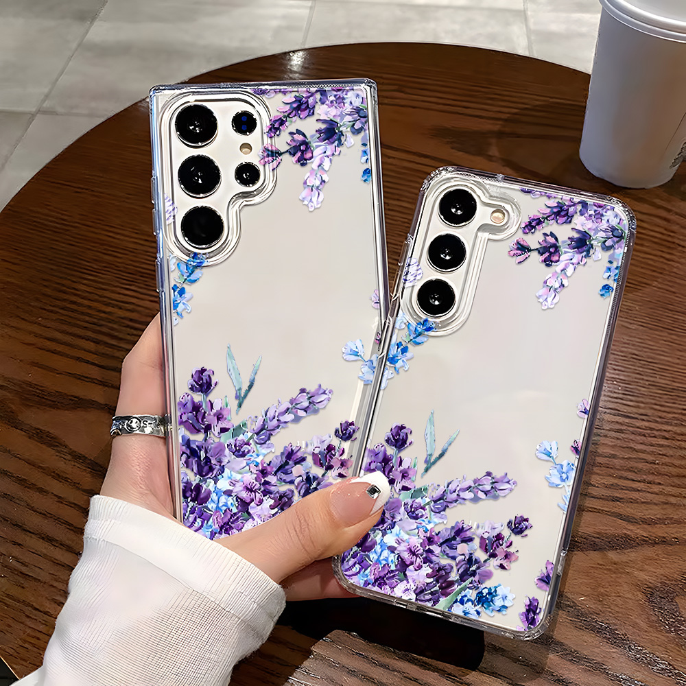 Purple Flower Phone Case For S - Phone Cases Purple review and price
