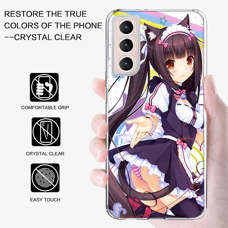 Chocola Nekopara Phone Case Fo - Phone Cases Shein review and price