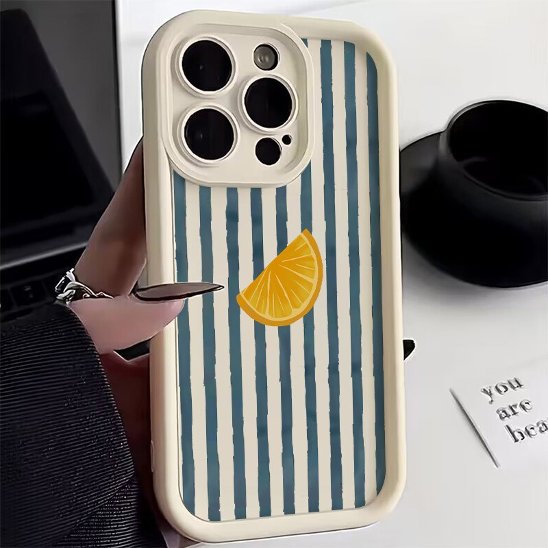 Striped Lemon Slice Pattern Ph - Phone Cases Xr Iphone review and price