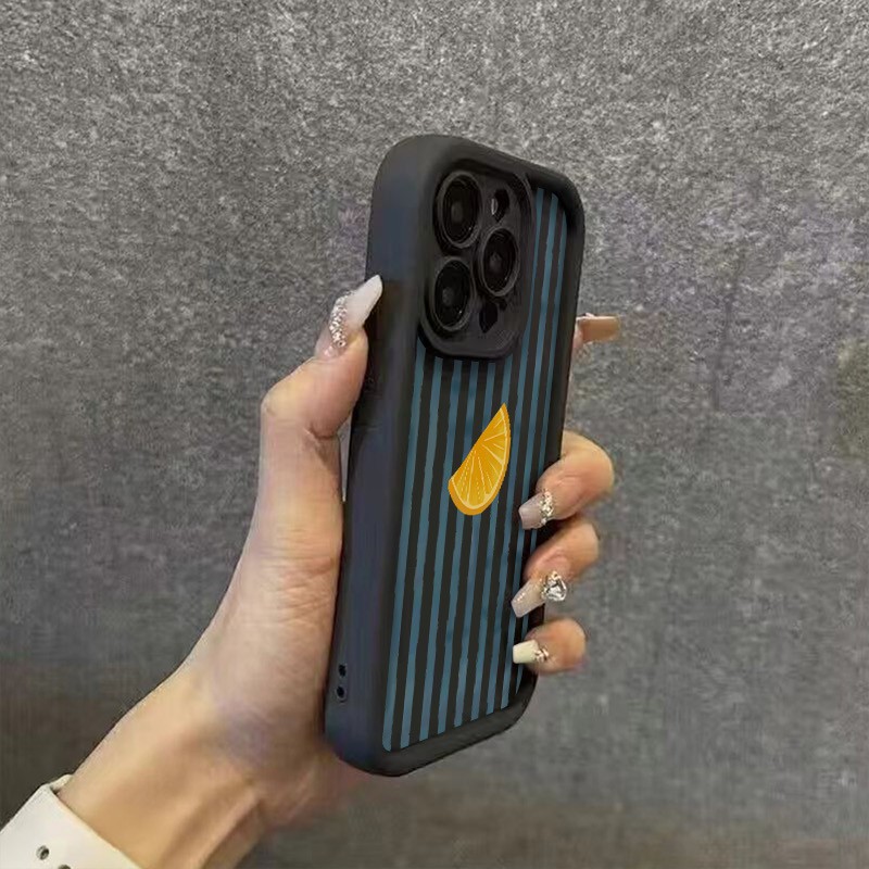 Striped Lemon Slice Pattern Ph - Phone Cases Xr Iphone review and price