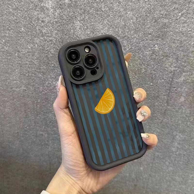 Striped Lemon Slice Pattern Ph - Phone Cases Xr Iphone review and price