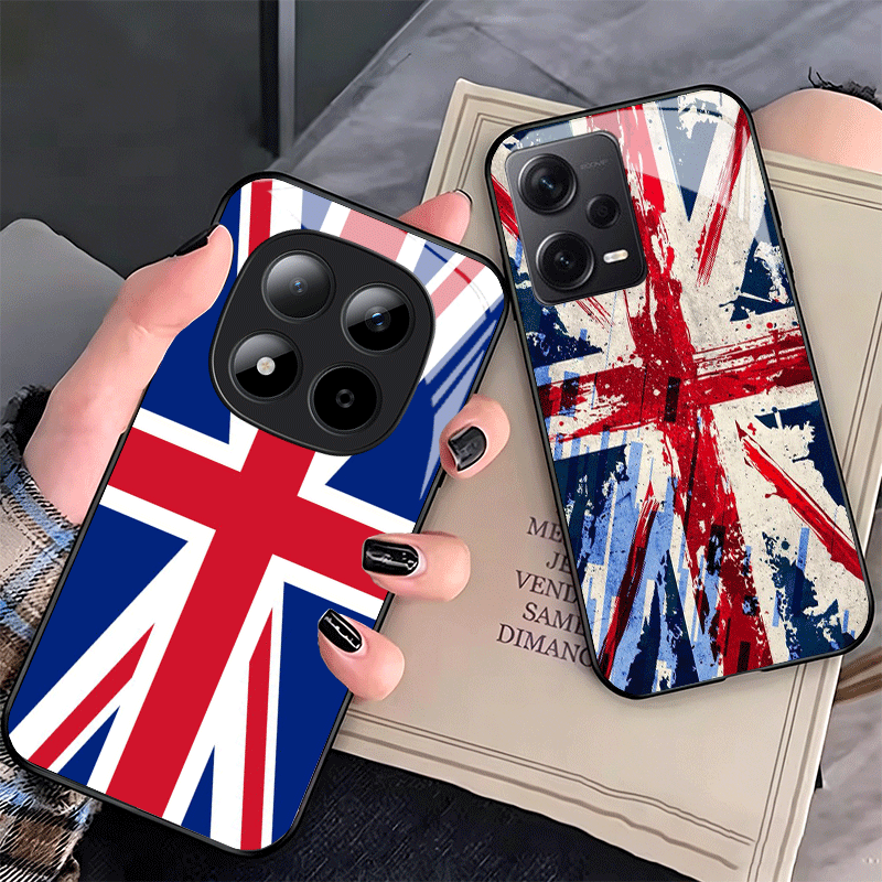 Union Jack England UK Flag Gla - Phone Cases Shein review and price
