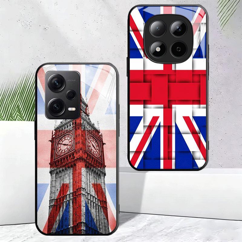 Union Jack England UK Flag Gla - Phone Cases Shein review and price