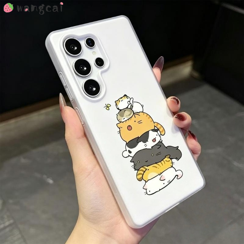 Cute Cat 2 in1 Matte Phone Cas - Phone Cases India review and price