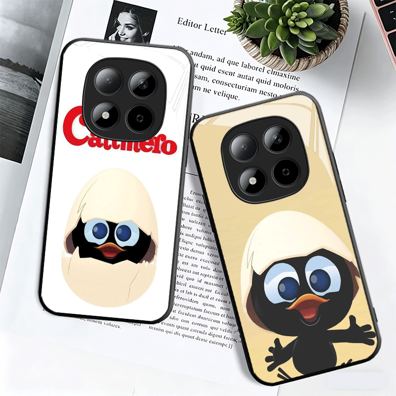 Calimero Cute Cartoon Duck Gla - Phone Cases Shein review and price