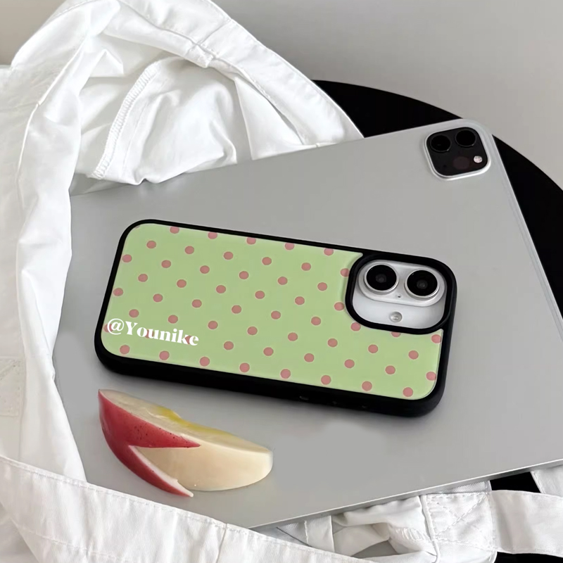 Ins Korean Retro Cartoon Green - Phone Cases Purple review and price