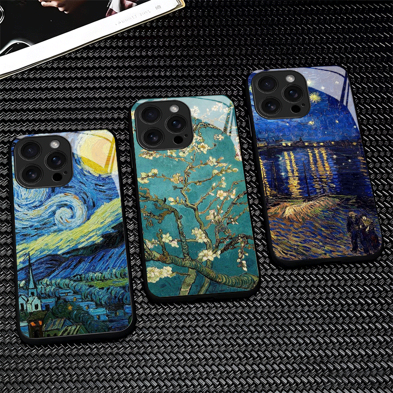 Van Gogh Oil Painting Aestheti - Phone Cases Shein review and price