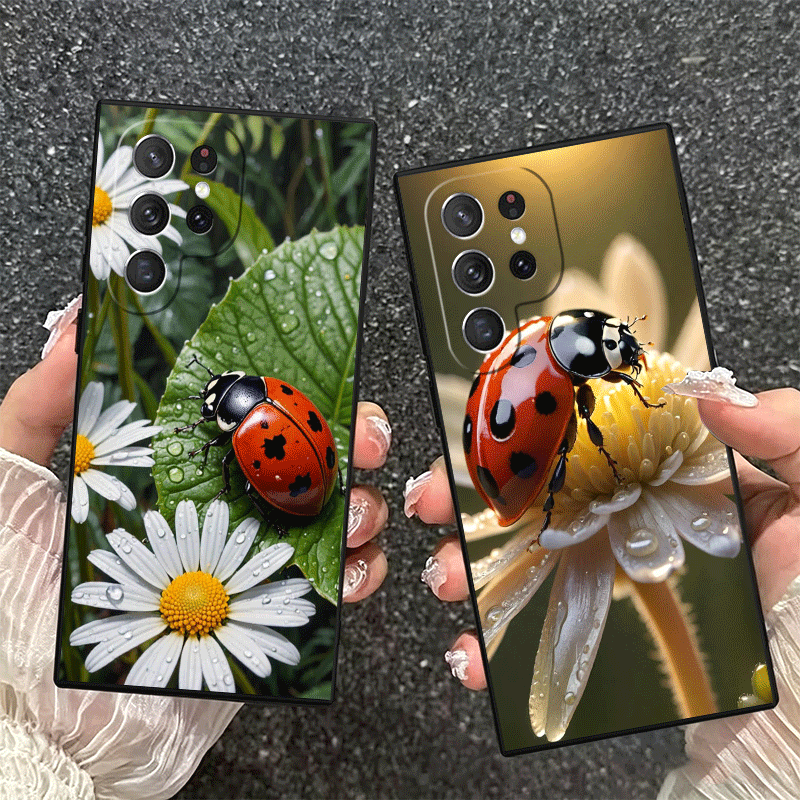 Seven-Spotted Red ladybug Soft - Phone Cases Shein review and price