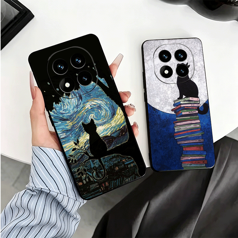 Black Cat Aesthetic Pattern So - Phone Cases Shein review and price