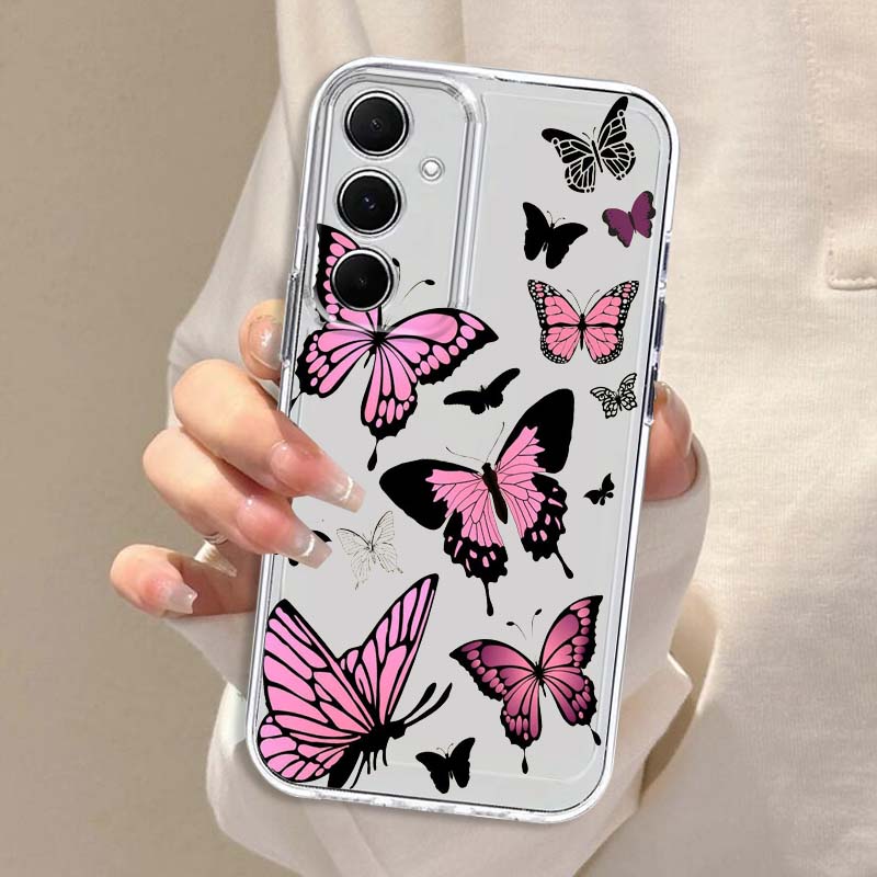 Purple Butterfly Graphic Phone - Phone Cases Purple review and price