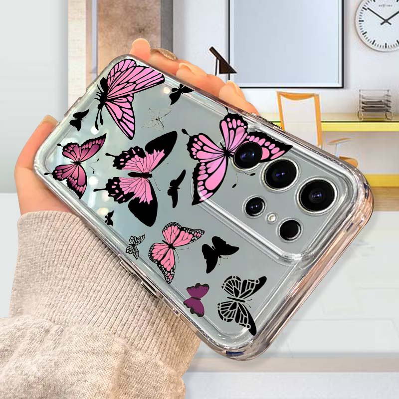 Purple Butterfly Graphic Phone - Phone Cases Purple review and price