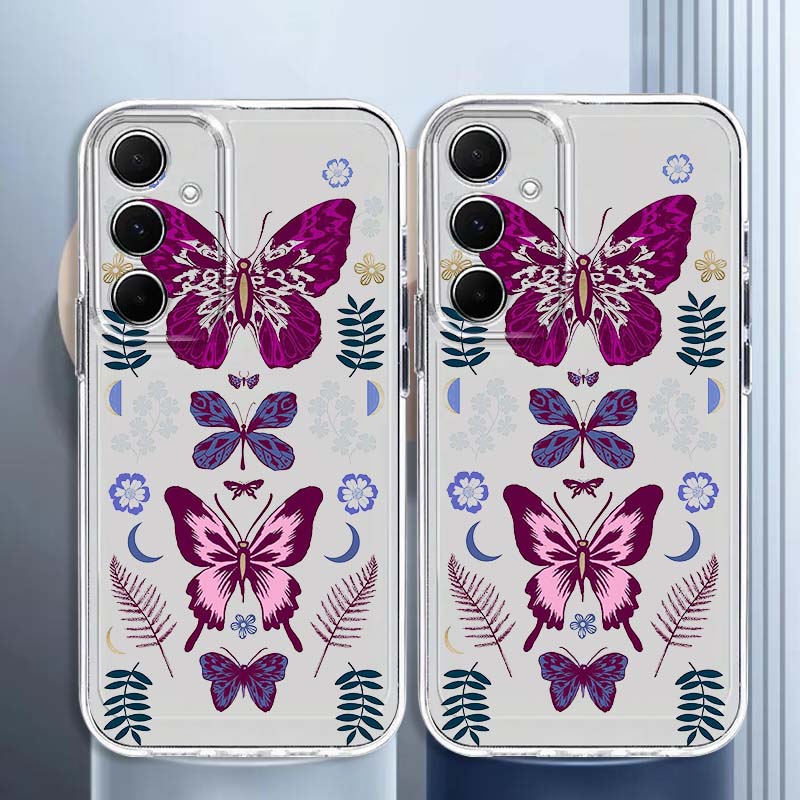 Purple Butterfly Graphic Phone - Phone Cases Purple review and price