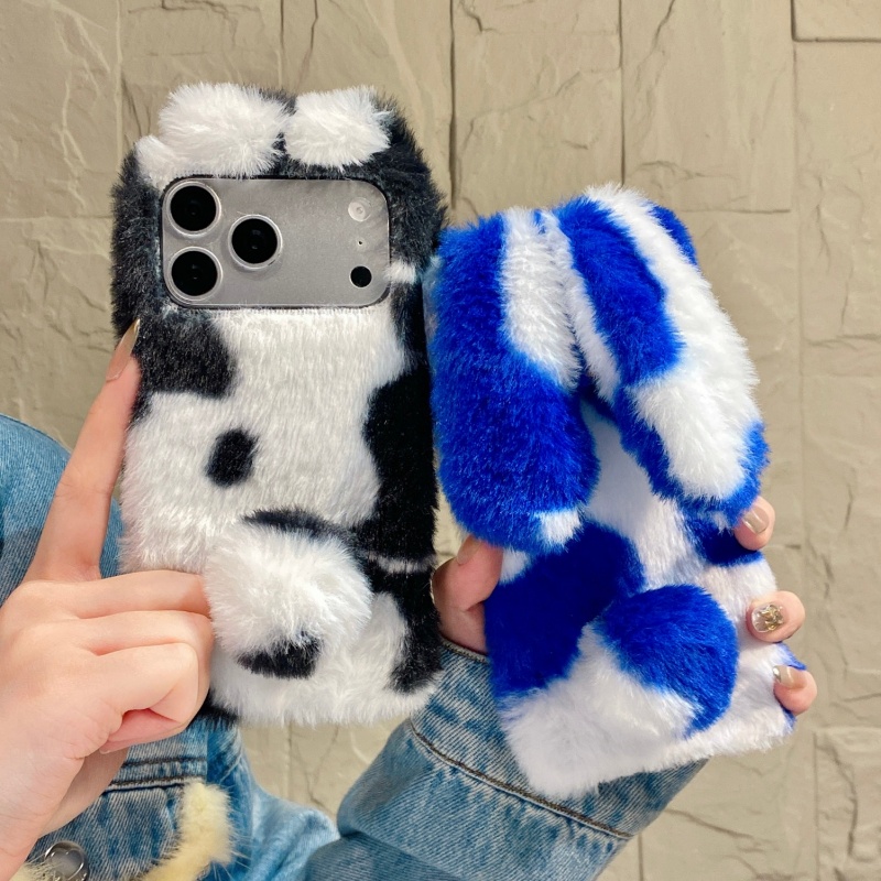 Cute Rabbit Design Fluffy Phon - Phone Cases For Iphone 13 review and price