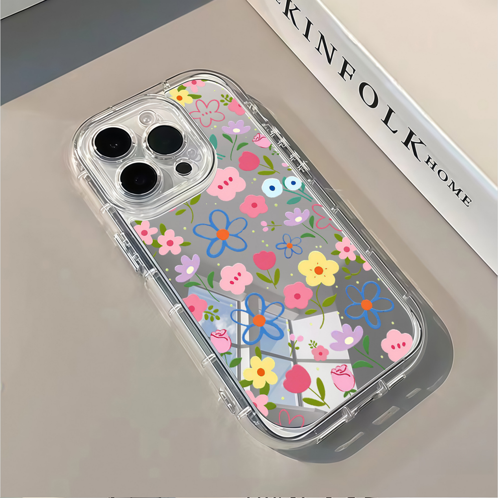 Korean Ins Style Floral Silver - Phone Cases Xr Iphone review and price