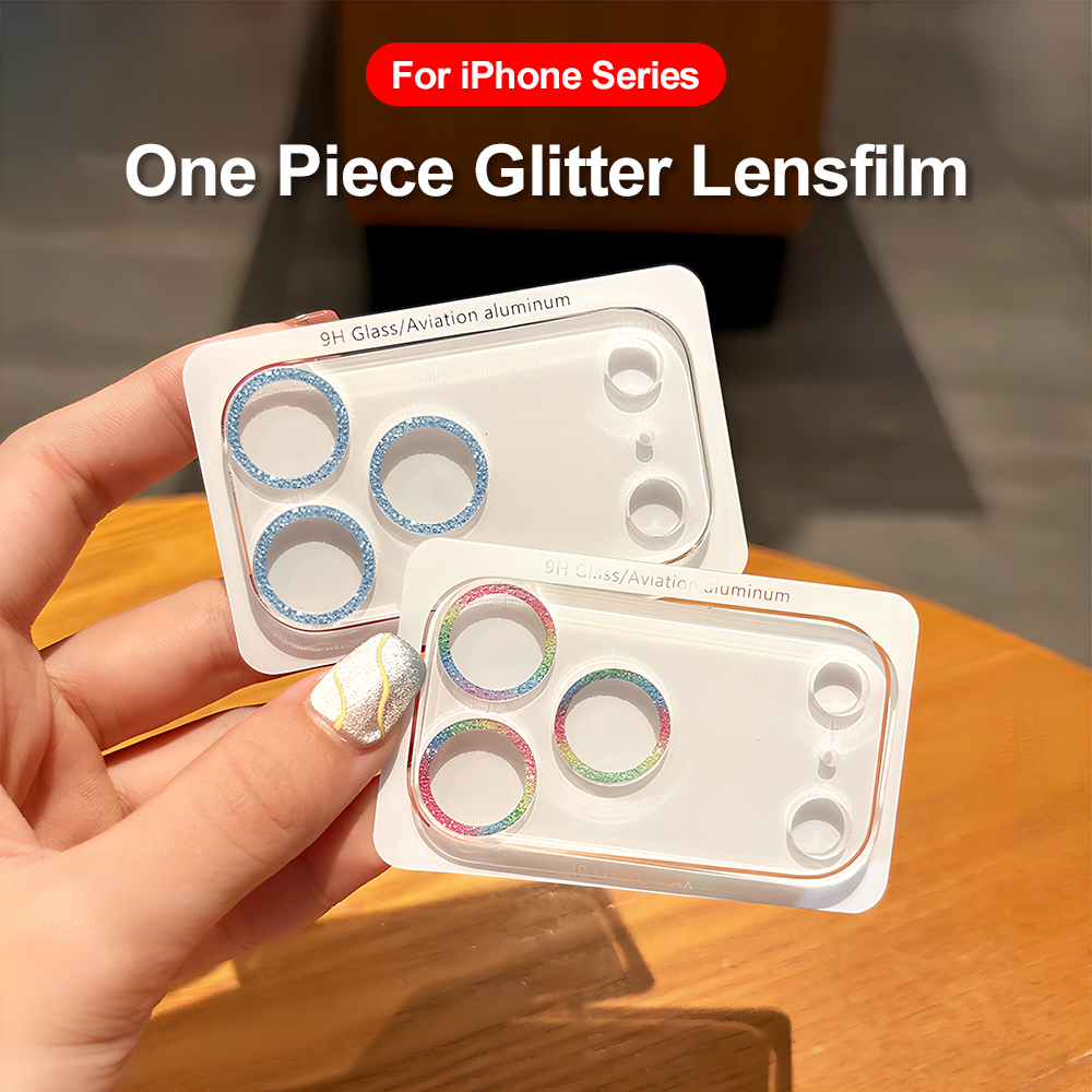 Glitter Camera Lens Protector  - Transparent Thin Case review and price